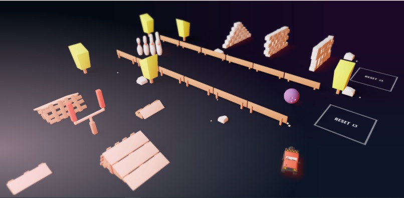 Interactive 3D Driving Portfolio – screenshot 3