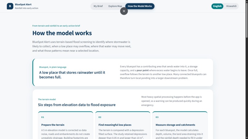 Bluespot Alert – screenshot 2