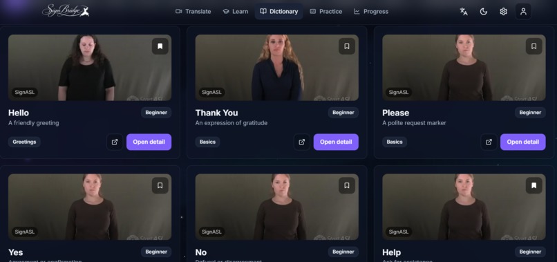 Sign Bridge ASL – screenshot 6