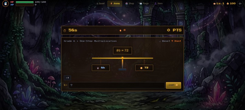 Math Odyssey – screenshot 3