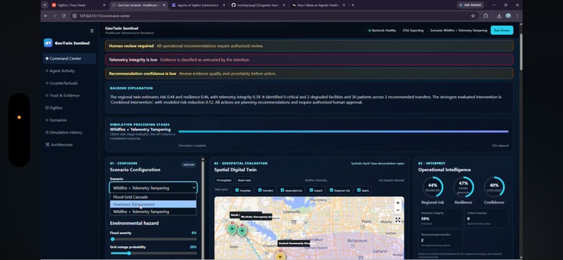 GeoSentinel AI – screenshot 1
