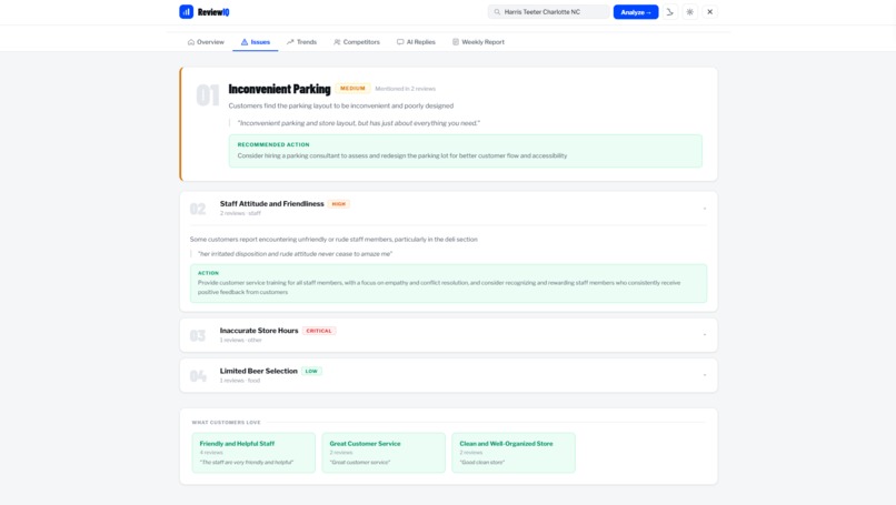 ReviewIQ – screenshot 4