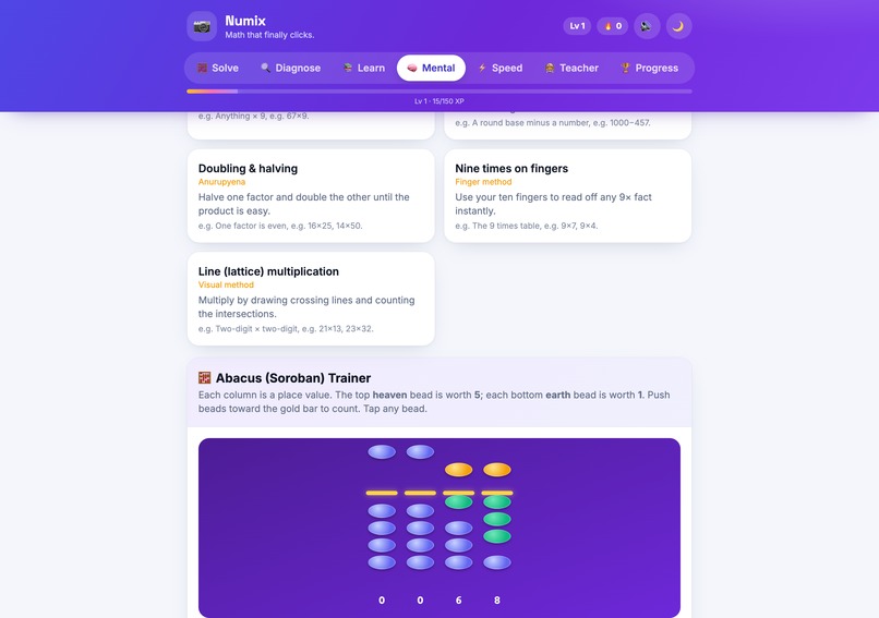 Numix - Math that finally clicks. – screenshot 5