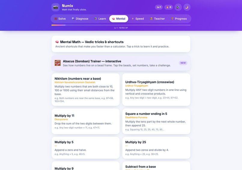 Numix - Math that finally clicks. – screenshot 6