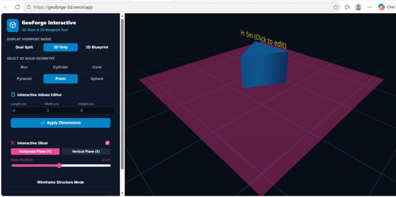 GeoForge 3D – screenshot 3