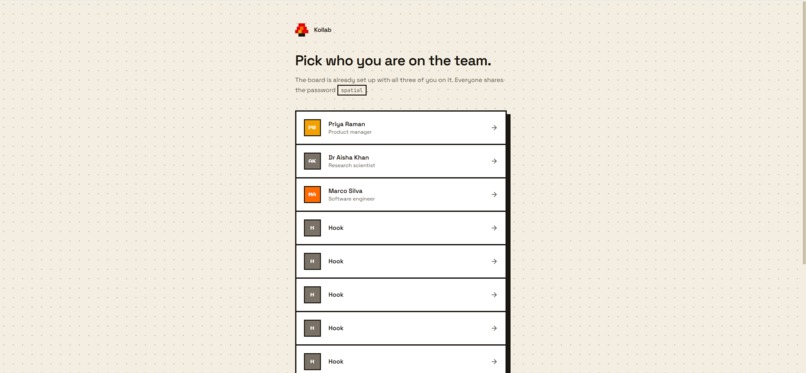 Kollab – screenshot 2