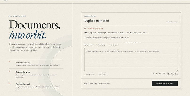 Athena – screenshot 2