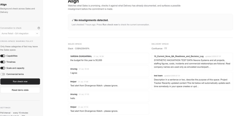 Align – screenshot 1