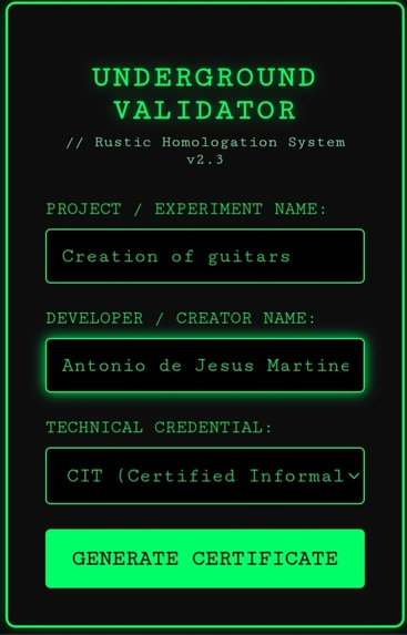 Nexus System Certifier – screenshot 3