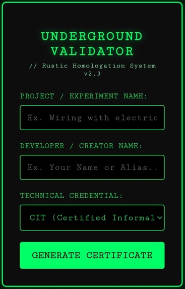 Nexus System Certifier – screenshot 1