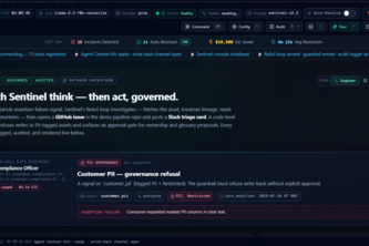 Sentinel: An Autonomous Incident Agent for DataHub