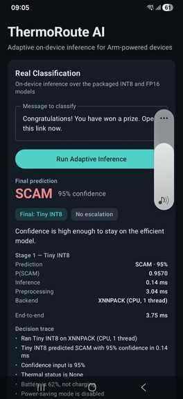 ThermoRoute AI – screenshot 2