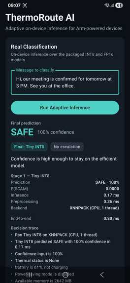 ThermoRoute AI – screenshot 4