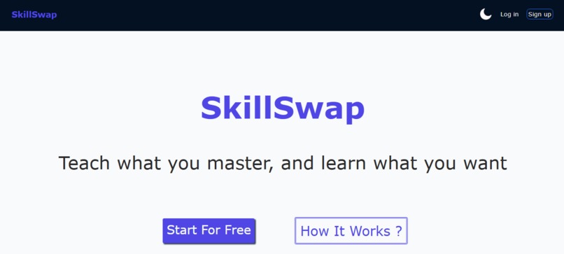 SkillSwap – screenshot 1