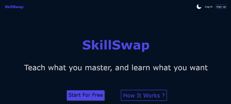 SkillSwap – screenshot 2