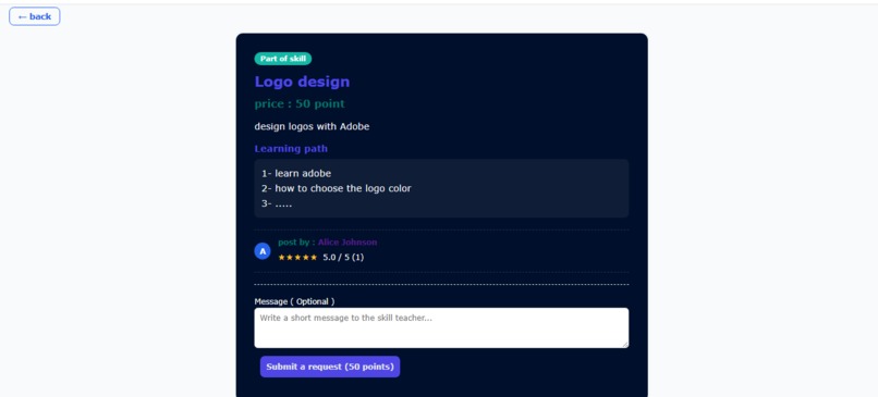 SkillSwap – screenshot 5