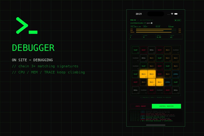 DEBUGGER – screenshot 1