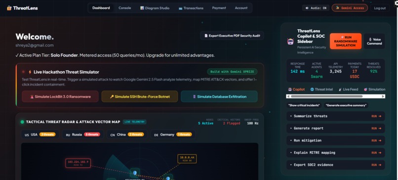 ThreatLens — AI Security Copilot for Startups – screenshot 10