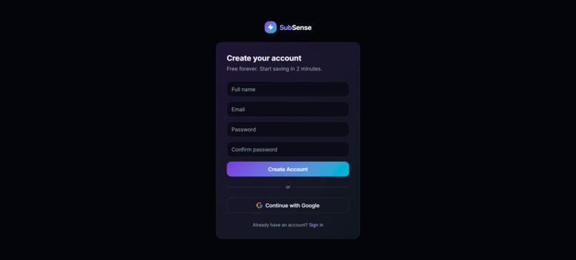 SubSense – screenshot 4