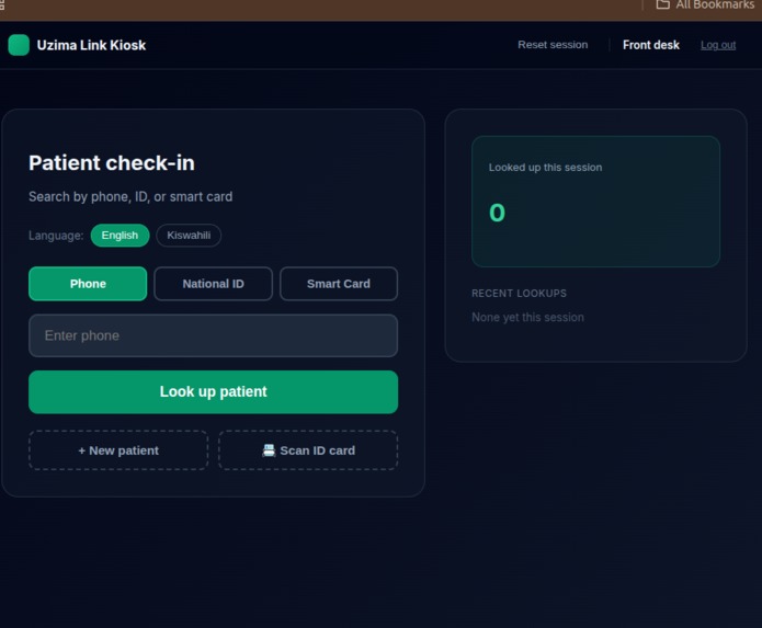 UZIMA LINK – screenshot 1