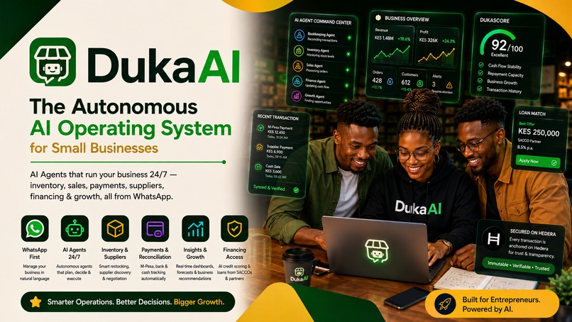 DukaAI - Autonomous AI Operating System for Small Businesses – screenshot 2