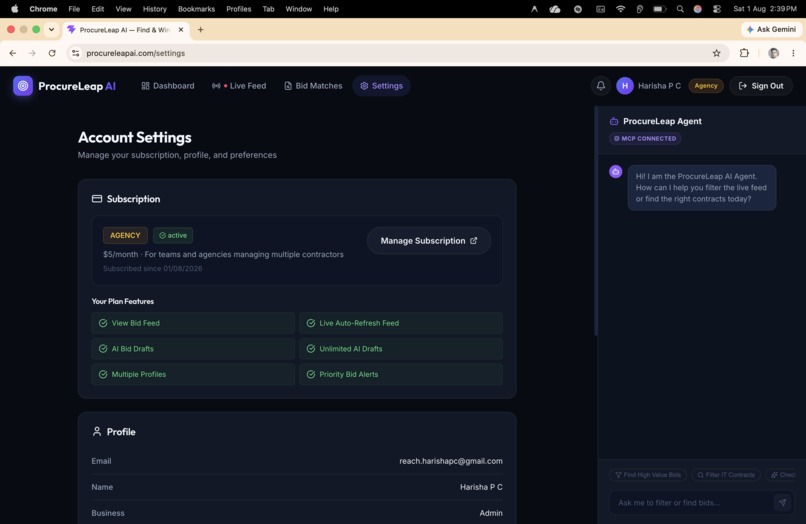 ProcureLeap AI – screenshot 4