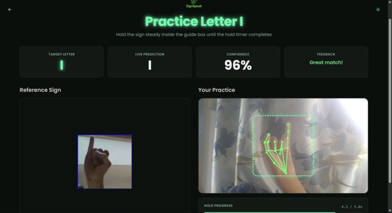 SignSpeak – screenshot 3