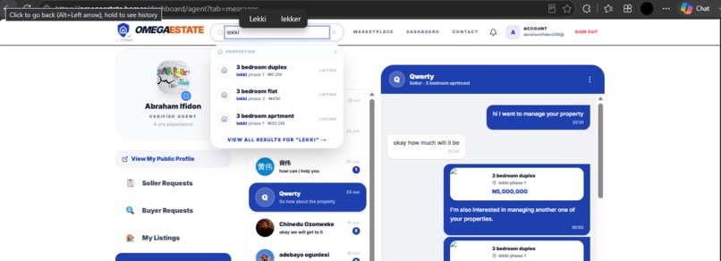 OMEGAESTATE – screenshot 1
