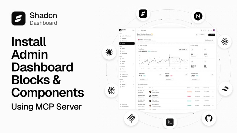 Shadcn Dashboard – screenshot 4