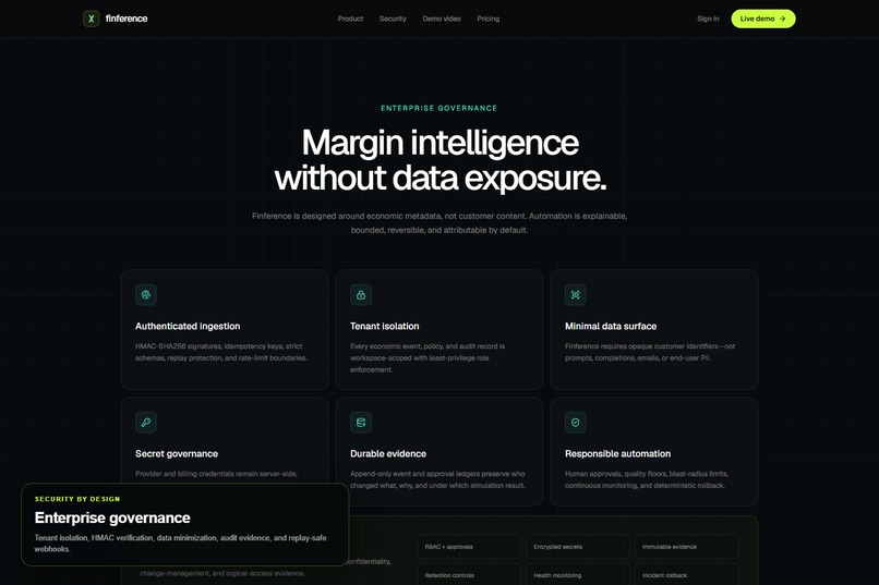 Finference – screenshot 3