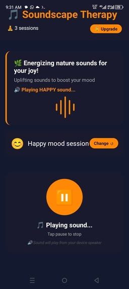 Soundscape Therapy – screenshot 1