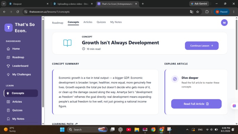That's So Econ! – screenshot 6