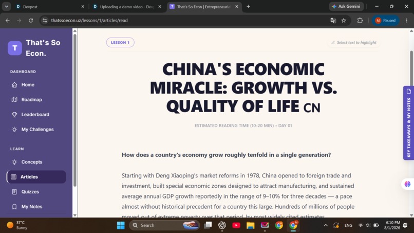 That's So Econ! – screenshot 8