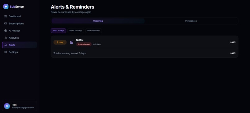 SubSense – screenshot 6