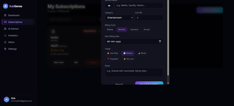 SubSense – screenshot 10