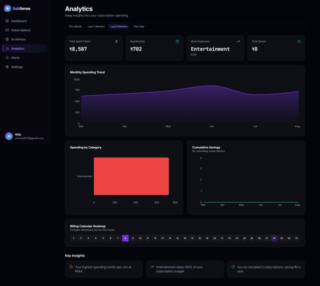 SubSense – screenshot 11