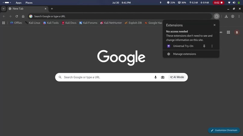 Universal try on – screenshot 1
