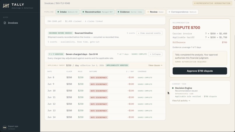 Tally – screenshot 2