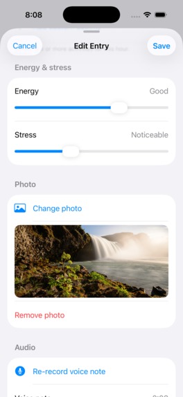 Hourly Journal – screenshot 3