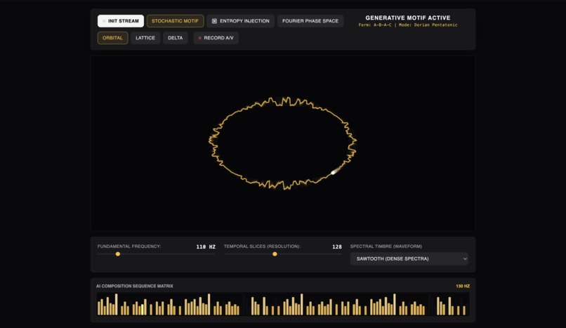 Generative Synthesizer – screenshot 1