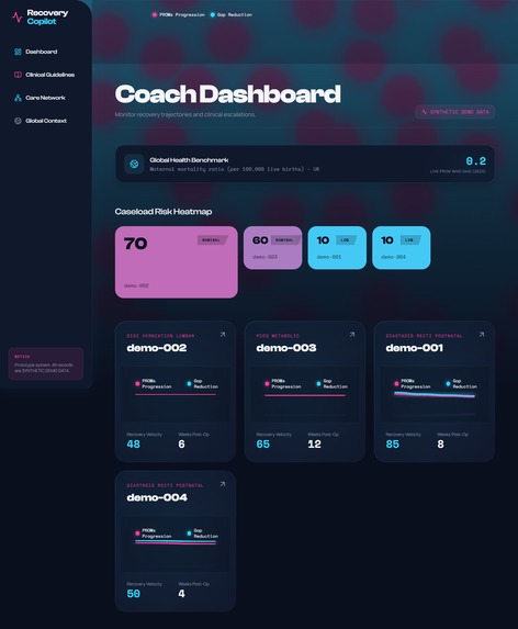 Recovery Copilot – screenshot 3