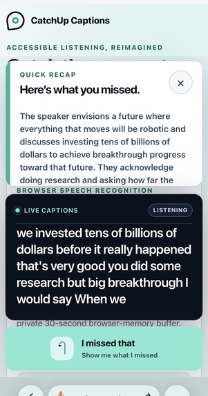 Catchup Captions – screenshot 4