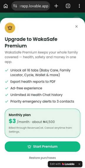 WakaSafe AI – screenshot 2