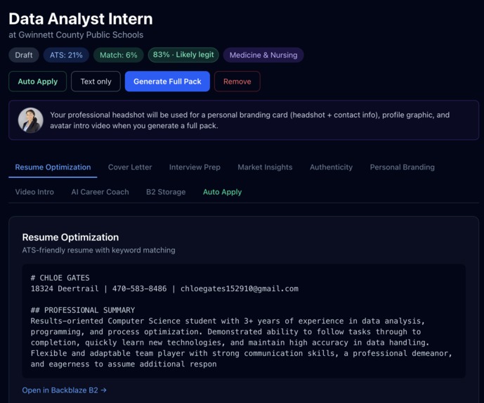 CareerForgeAI – screenshot 4