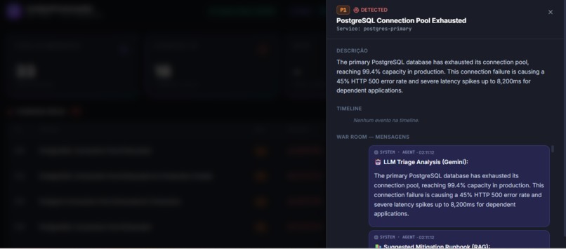 IncidentCommander: Autonomous AI Incident Agent – screenshot 1