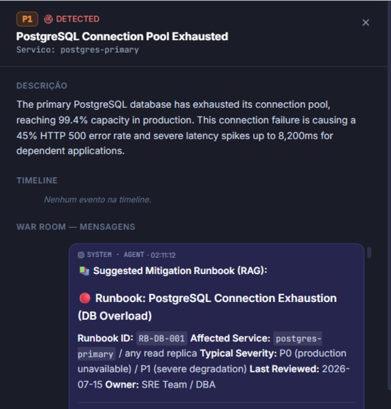 IncidentCommander: Autonomous AI Incident Agent – screenshot 2