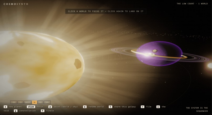 COSMOSYNTH – screenshot 7