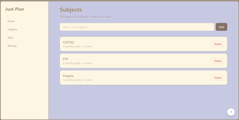 Just Plan – screenshot 6