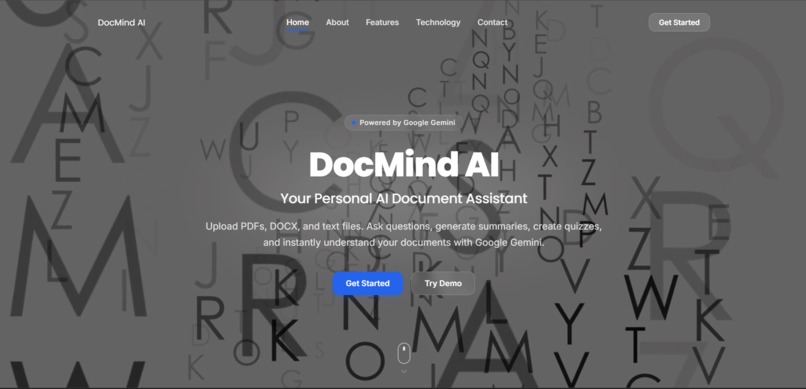DocMind AI – screenshot 1