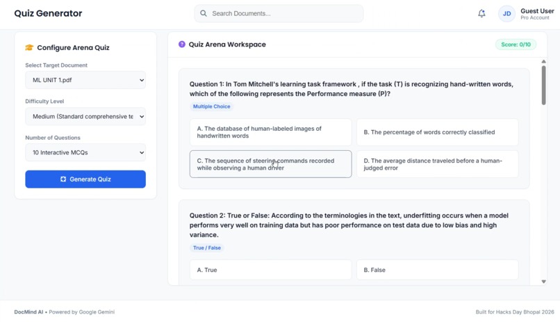 DocMind AI – screenshot 3